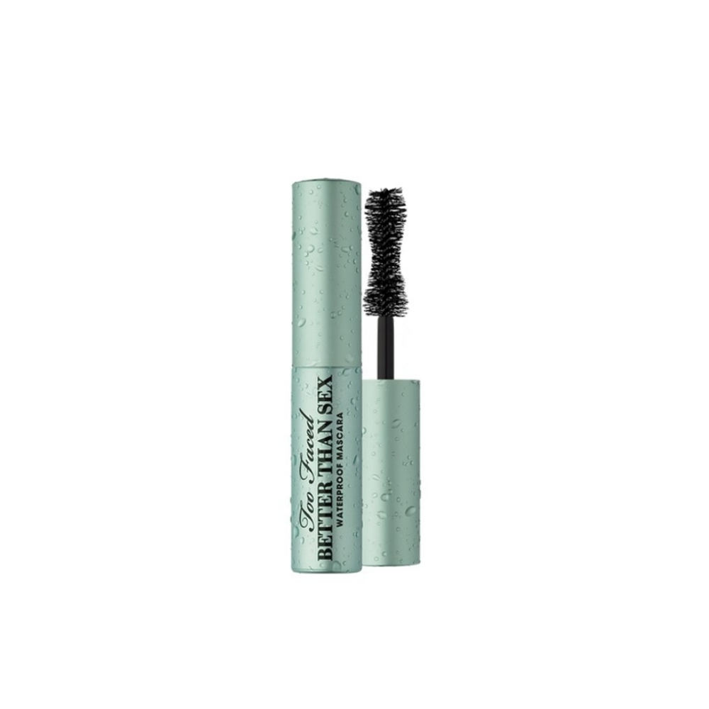 NEW ☆ too faced ☆ waterproof travel size mascara black